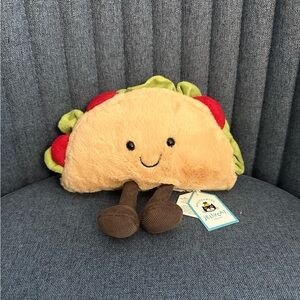 Jellycat Amuseables Taco Plush NWT